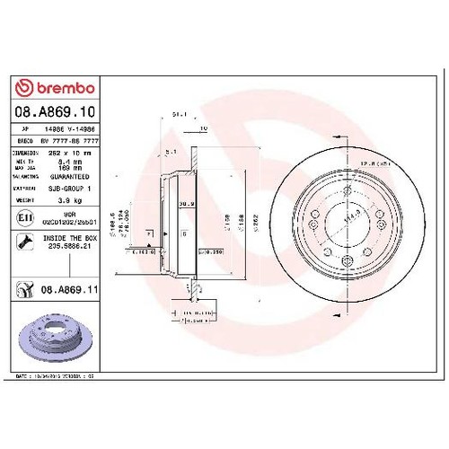Brembo scheibenbremse - brembo,
